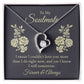 To My Soulmate_I Swear I Couldn't Love You More | Forever Love Necklace