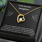 To My Beautiful Daughter | Forever Love Necklace