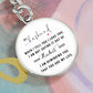 My Husband_When I Tell You I Love You | Graphic Circle Keychain