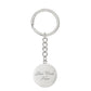 To My Son_Never Forget | Graphic Circle Keychain