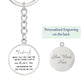 My Husband_When I Tell You I Love You | Graphic Circle Keychain